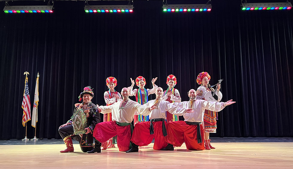 www.cossack.us, Kozak () Ukrainian dancers singers musicians, Ukrainian dancers New Jersey, 04-05-2025, Burlington County Library Auditorium, Westampton, NJ